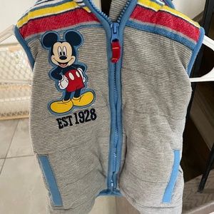 Disney store size 4 toddler vest